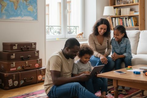 Familles<br>expatriées